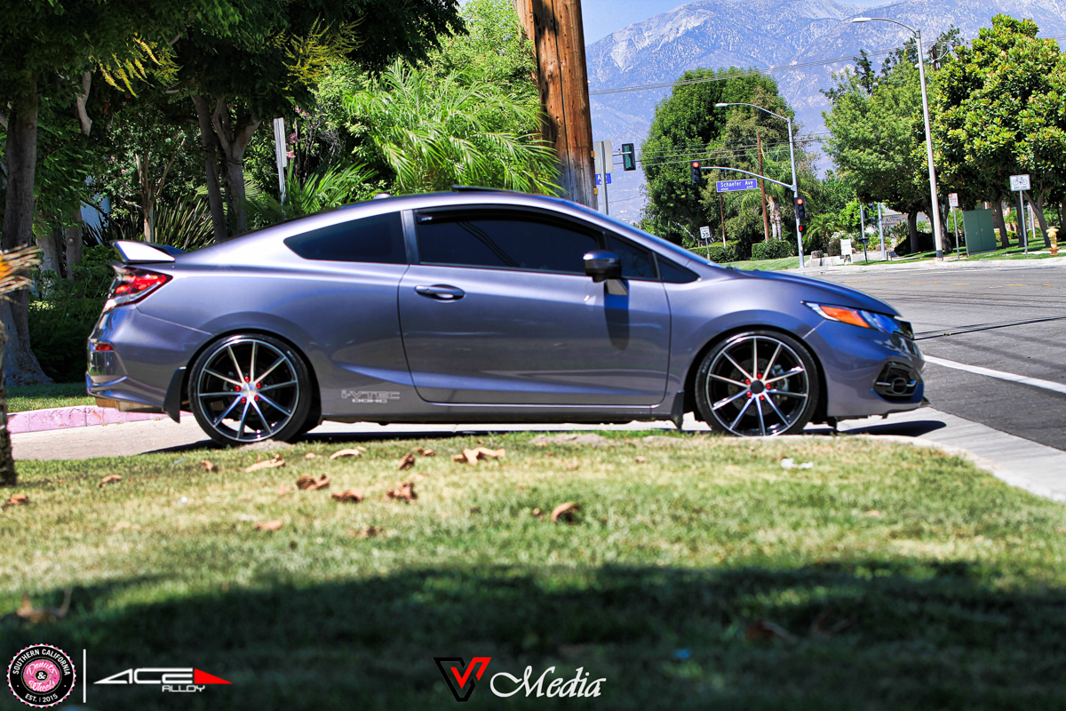 Donuts & Wheels 2015-CONVEX D704 Gloss Black with Machined Face