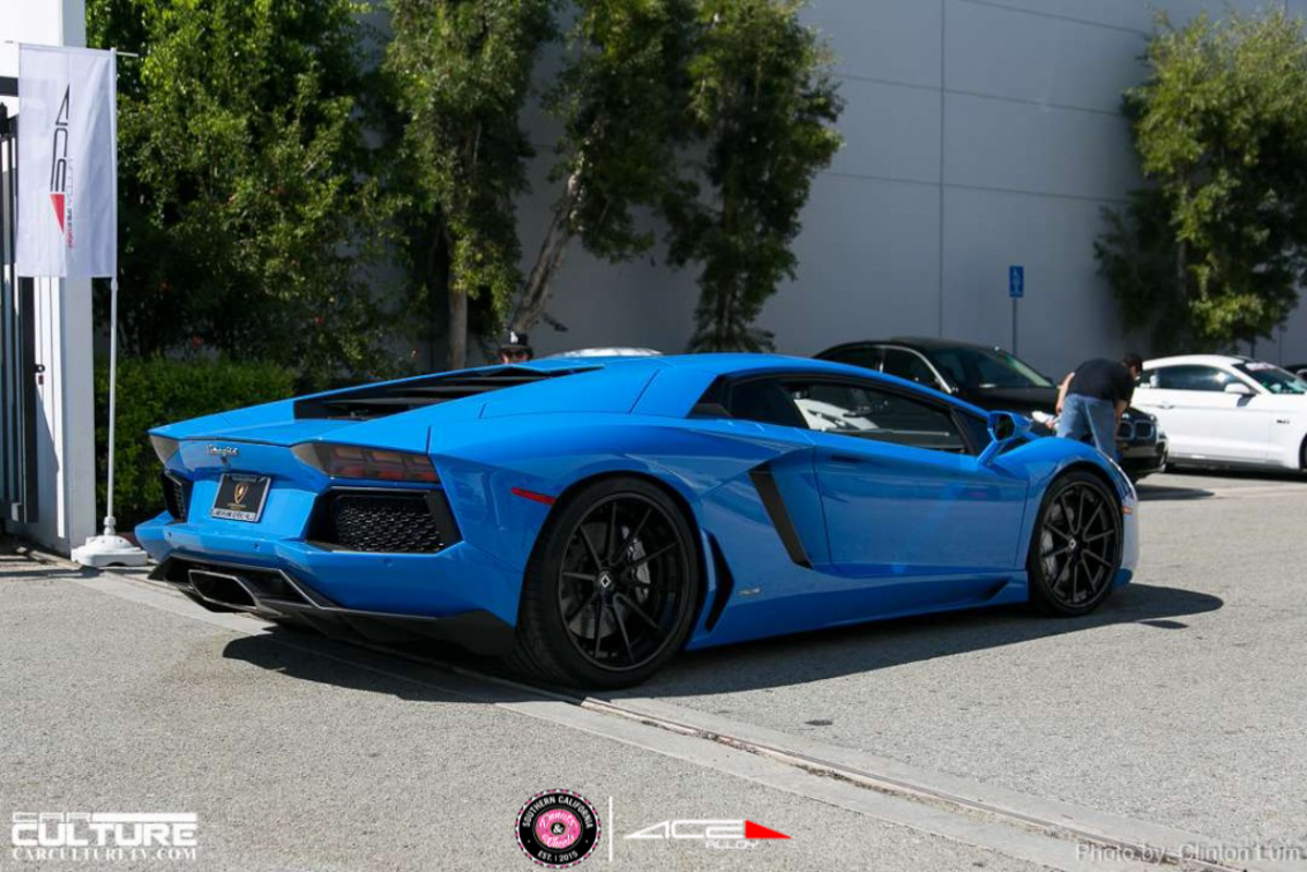Donuts & Wheels 2015-ACE AMF Custom Wheel for Lamborghini avail.