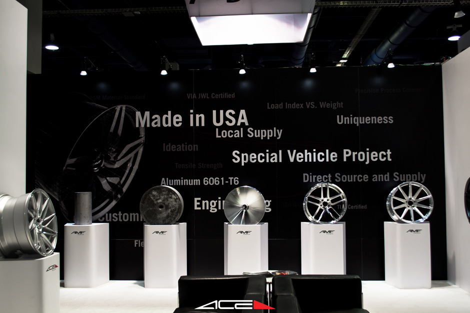 2015 Sema AMF Monoblock Forged custom wheel Made in USA