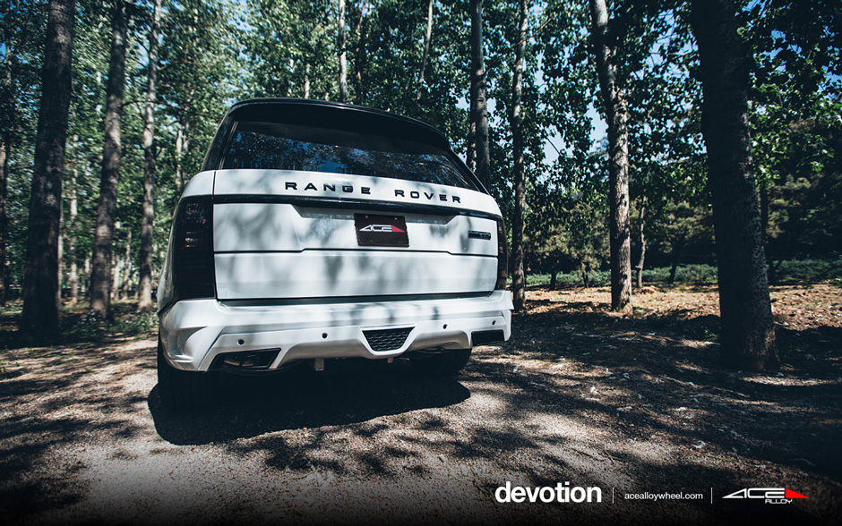 DEVOTION D718 | 20" Land Rover Range Rover Mica Gray Machine