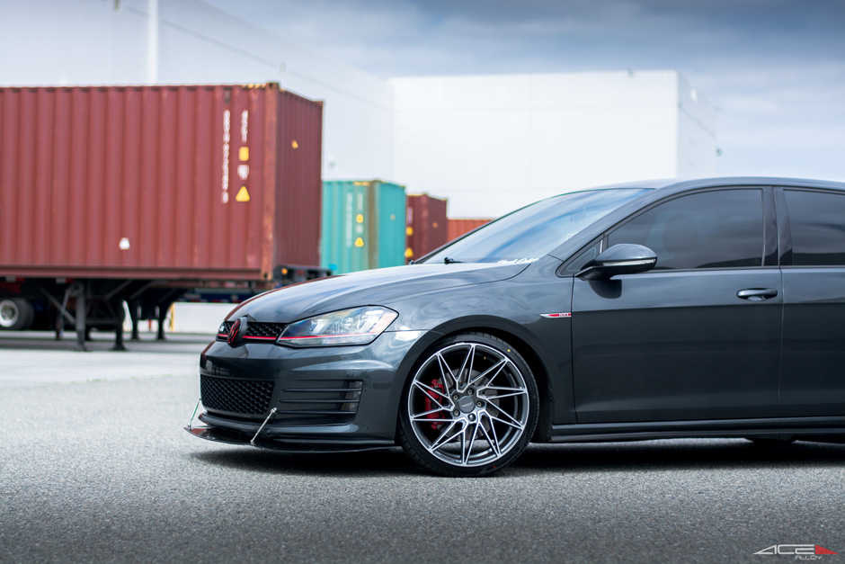 VW GTI with Ace Alloy Wheels Driven