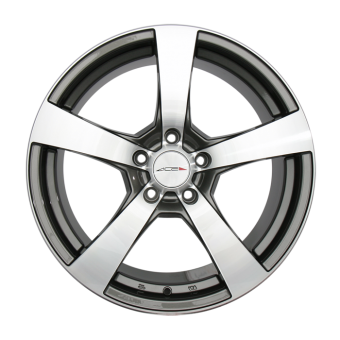 CINCO C873 Gunmetal with Machined Face wheels & rims