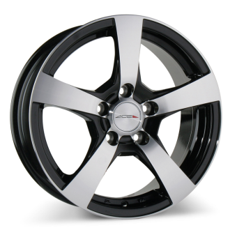 CINCO C873 Black with Machined Face wheels & rims