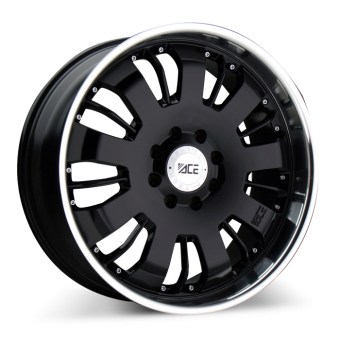 VOLT ( 1PC CAST) C811B Black wheels & rims